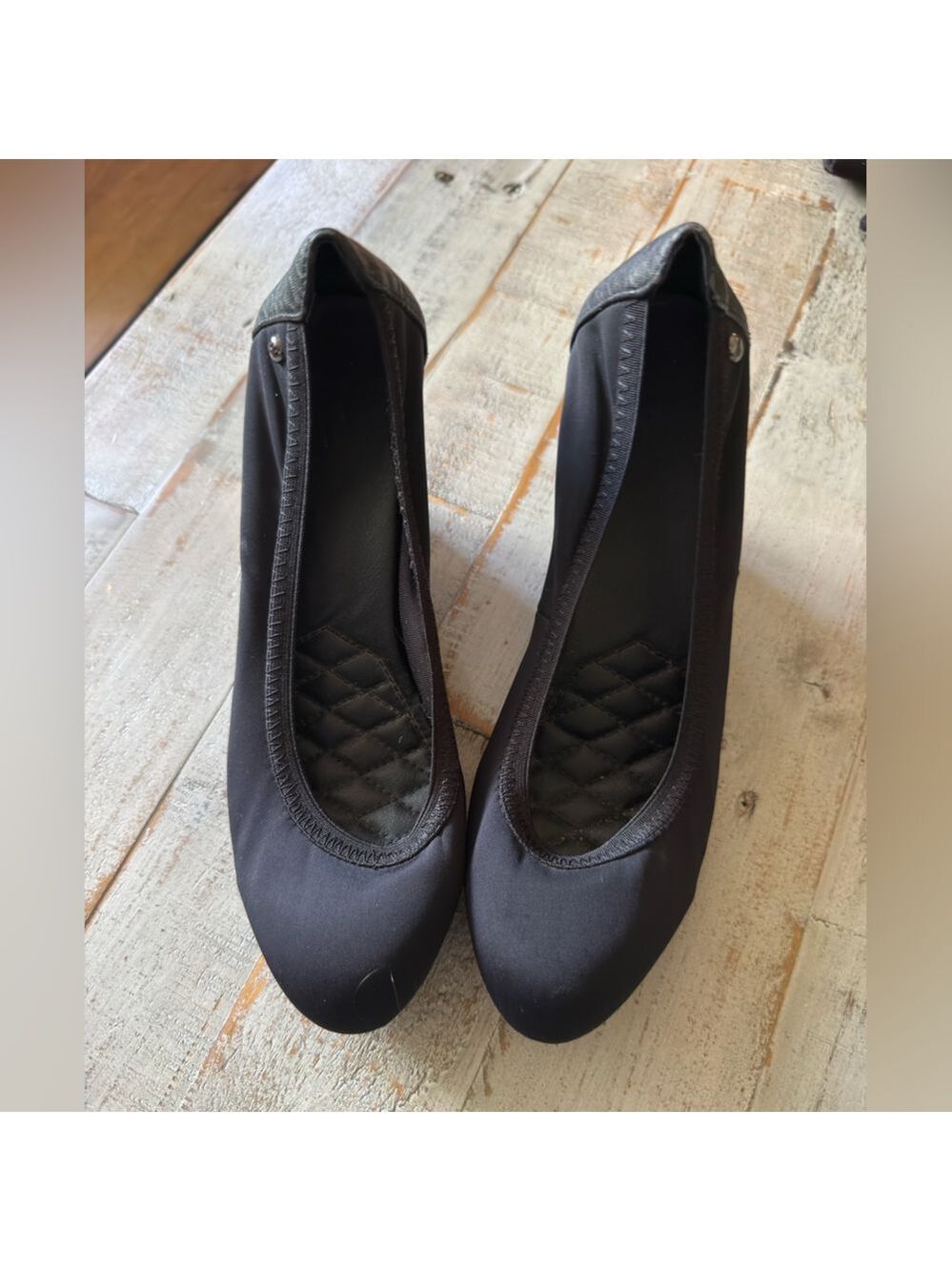 Simply Vera Vera Wang Black Wedges